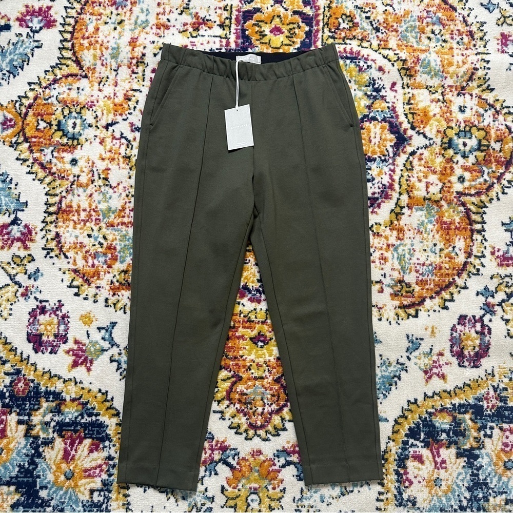 Everlane The Dream Pants Womens Size L Pull On Knit Pockets Office Minimalist - Picture 2 of 6